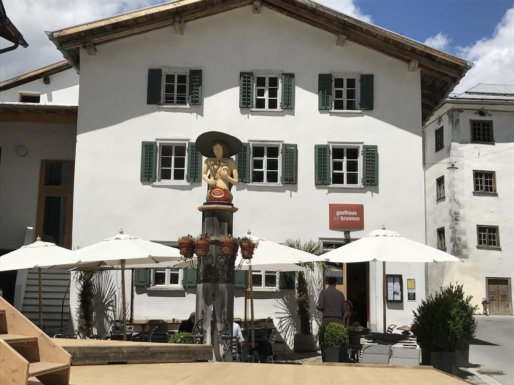 Ferienwohnung Laax Mit Traumblick, Grossem Balkon Und Terrasse Luaran gambar