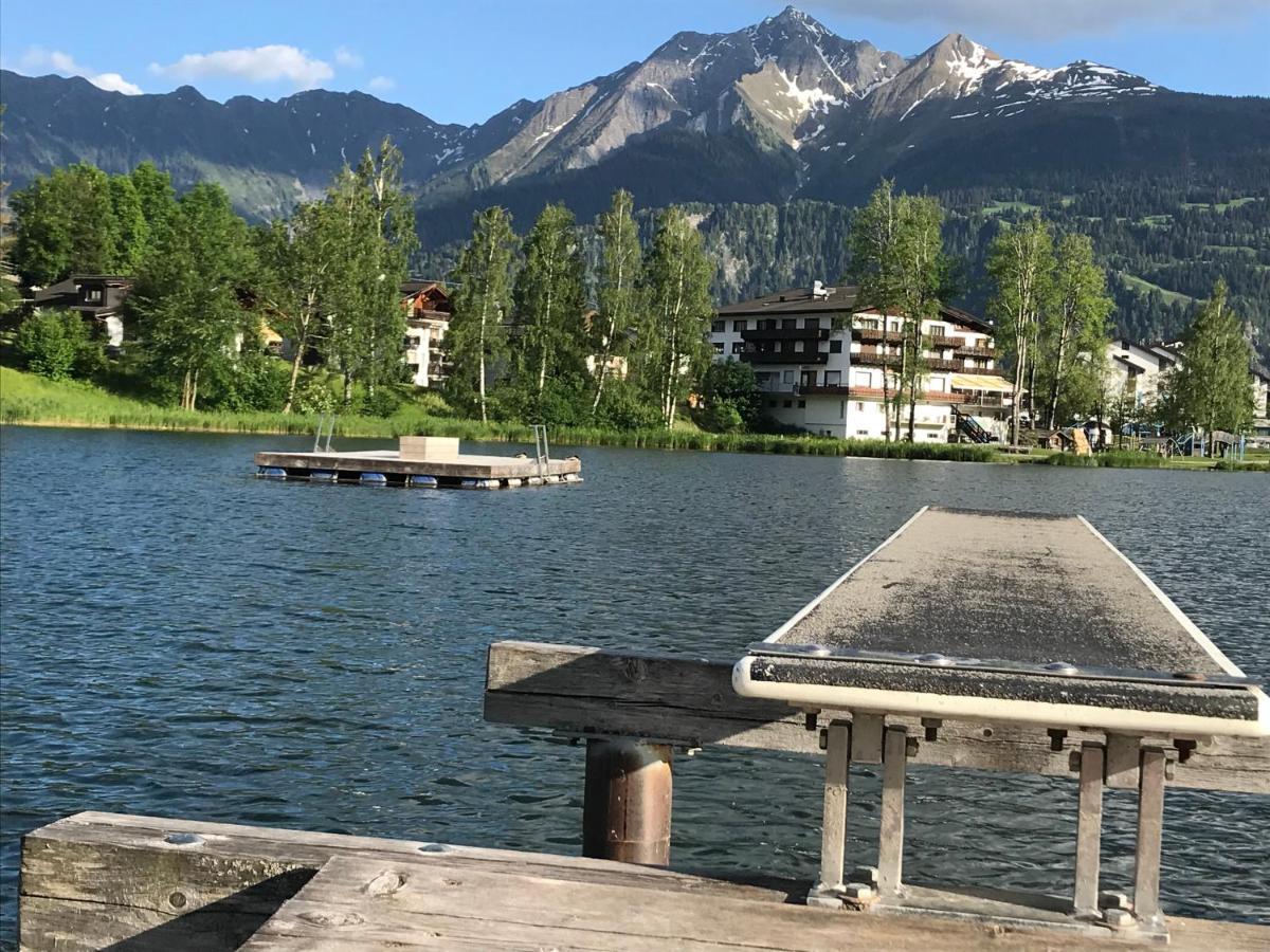 Ferienwohnung Laax Mit Traumblick, Grossem Balkon Und Terrasse Luaran gambar