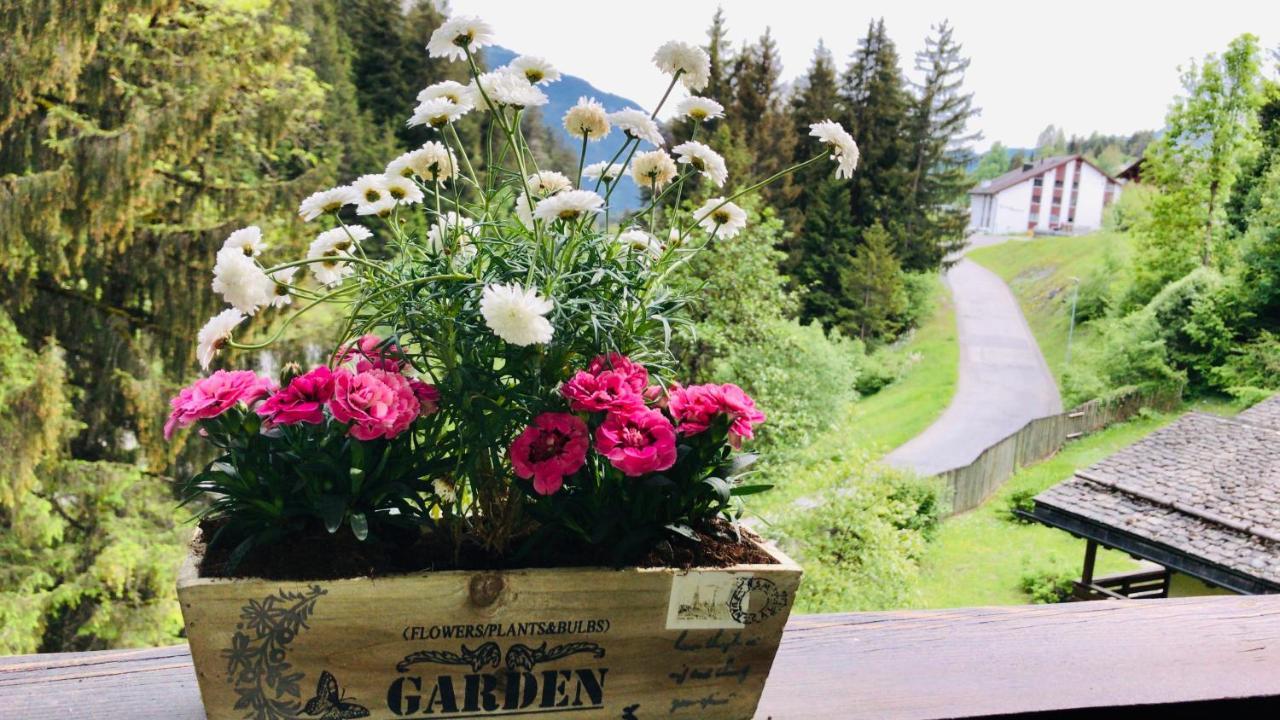 Ferienwohnung Laax Mit Traumblick, Grossem Balkon Und Terrasse Luaran gambar